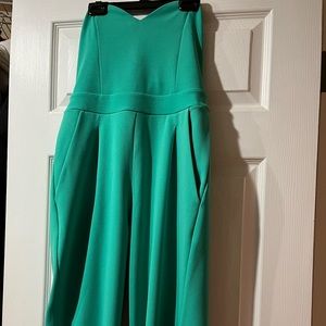 Strapless jumpsuit